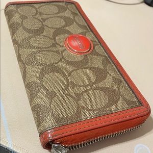 Used coach wallet